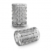 Прозрачная насадка с бороздками STAY HARD COCK SLEEVE 04 CLEAR - Blush Novelties - в Брянске купить с доставкой