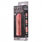 Фаллоудлинитель SUPER HERO Dewil - 17,5 см. - Lola Games - в Брянске купить с доставкой