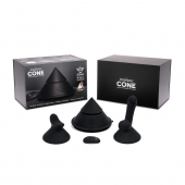 Конусный вибромассажер Cowgirl Cone с 2 насадками - CowGirl - купить с доставкой в Брянске