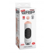 Мастурбатор-вагина Extreme Toyz Mega Grip Vibrating Stroker Mouth - Pipedream - в Брянске купить с доставкой