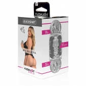 Прозрачный двусторонний мастурбатор Fleshlight Quickshot Mia Malkova - Fleshlight - в Брянске купить с доставкой