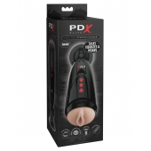 Мастурбатор-вагина с вибрацией Dirty Talk Starter Stroker - Pipedream - в Брянске купить с доставкой