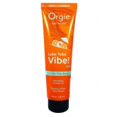 Гель с эффектом вибрации Lube Tube Vibe Low Sex On The Beach - 100 мл. - ORGIE - купить с доставкой в Брянске