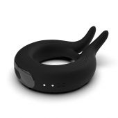 Черное эрекционное кольцо Marry Me Rechargeable Vibrating Cockring - Adrien Lastic - в Брянске купить с доставкой