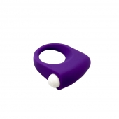 Фиолетовое эрекционное кольцо Puggle Vibrating Ring with Bullet - Adrien Lastic - в Брянске купить с доставкой