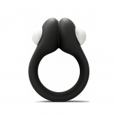 Черное эрекционное кольцо Zippy Vibrating Ring With Bullet - Adrien Lastic - в Брянске купить с доставкой