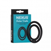 Черное двойное эрекционное кольцо Nexus Enduro Double - Nexus Range - в Брянске купить с доставкой