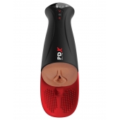 Мастурбатор-вагина в колбе с вибрацией Fuck-O-Matic Pro XL - Pipedream - в Брянске купить с доставкой
