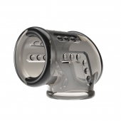 Дымчатая насадка на пенис и мошонку - Baile - в Брянске купить с доставкой