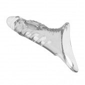 Прозрачная насадка на пенис - 22 см. - Baile - в Брянске купить с доставкой