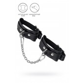 Черные мини-оковы со скруглёнными углами - Pecado - купить с доставкой в Брянске