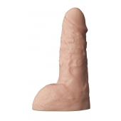 Телесный фаллоудлинитель с мошонкой Cock Next - 19 см. - LOVETOY (А-Полимер) - в Брянске купить с доставкой
