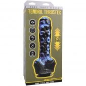 Черно-синяя мини-машина на присоске Tendril Thruster - 21,6 см. - Doc Johnson - купить с доставкой в Брянске