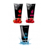 Набор из 3 лубрикантов JUJU (увлажняющий, клубника, малина) - JuJu - купить с доставкой в Брянске