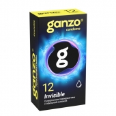 Супертонкие презервативы Ganzo Invisible - 12 шт. - Ganzo - купить с доставкой в Брянске