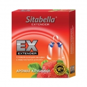 Стимулирующая насадка Sitabella Extender  Клубника - Sitabella - купить с доставкой в Брянске
