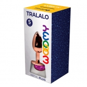 Анальная втулка Wooomy Tralalo Size S c розовым кристаллом - Adrien Lastic в Брянске Анальная втулка Wooomy Tralalo Size S c розовым кристаллом - Adrien Lastic