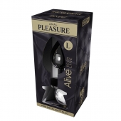 Серебристая анальная втулка с прозрачным кристаллом Mini Metal Butt Plug Size L - 9 см. - Adrien Lastic в Брянске Серебристая анальная втулка с прозрачным кристаллом Mini Metal Butt Plug Size L - 9 см. - Adrien Lastic