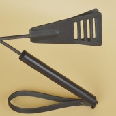 Черный кожаный стек «Сириус» - 60 см. - Sitabella - купить с доставкой в Брянске