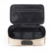 Золотистая сумочка для хранения игрушек Discreet Box - Dorcel - купить с доставкой в Брянске