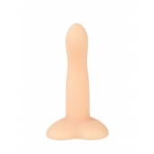 Телесный нереалистичный дилдо Emotional на присоске - 13 см. - Lola Games