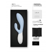 Нежно-голубой вибратор-кролик Lelo Ina 3 - 20 см. - Lelo купить в Брянске с доставкой в Orgasmix.ru Нежно-голубой вибратор-кролик Lelo Ina 3 - 20 см. - Lelo