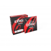 Презервативы с ароматом колы Expert Cola - 3 шт. - Expert - купить с доставкой в Брянске