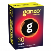Ароматизированные презервативы Ganzo Juice - 30 шт. - Ganzo - купить с доставкой в Брянске