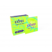 Ультратонкие презервативы Expert Invisible - 3 шт. - Expert - купить с доставкой в Брянске