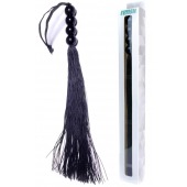 Черная силиконовая плеть - 37 см. - Boys of Toys - купить с доставкой в Брянске