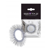 Круглое эрекционное кольцо с «ресничками» - Sextaz - в Брянске купить с доставкой