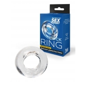 Прозрачное эрекционное кольцо-бублик - Sex Expert - в Брянске купить с доставкой