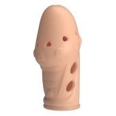 Телесная насадка на пенис Booker - 8 см. - Baile - в Брянске купить с доставкой