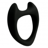 Черное эрекционное кольцо с рожками Wooomy Toro M - Adrien Lastic - в Брянске купить с доставкой