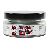 Массажная свеча «Спелая вишня» - 50 мл. - SGAN - купить с доставкой в Брянске