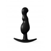 Черная анальная фигурная втулка - 11,5 см. - Sex Expert