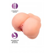 Реалистичный мастурбатор в форме попки с 2 любовными входами - No Name - в Брянске купить с доставкой