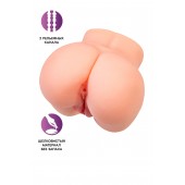 Реалистичный мастурбатор в форме попки с двумя любовными входами - No Name - в Брянске купить с доставкой