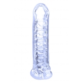 Прозрачная насадка-удлинитель Stretchy Touch - 18 см. - NMC - в Брянске купить с доставкой