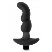 Черный вибромассажер простаты Prostate Massager 03 - 15,2 см. - Blush Novelties - в Брянске купить с доставкой
