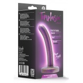 Фиолетовая насадка с гладкой поверхностью Surrender 4.75 Inch Beginner Pegging Dildo - 12 см. - Blush Novelties - купить с доставкой в Брянске