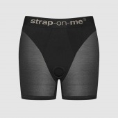 Трусики-шорты для фиксации насадок Strap-on-me Harness Lingerie Halo - size XL - Strap-on-me - купить с доставкой в Брянске