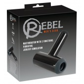 Черный мастурбатор с удобной ручкой Masturbator with 2 Functions - Orion - в Брянске купить с доставкой