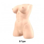 Телесный мастурбатор-торс Jessica B - Naked Factory - в Брянске купить с доставкой