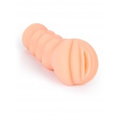 Телесный мастурбатор-вагина с эрекционными кольцами в комплекте - Sexy Girl - в Брянске купить с доставкой