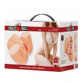 Телесный мастурбатор Liora с 2 любовными тоннелями - Baile - в Брянске купить с доставкой