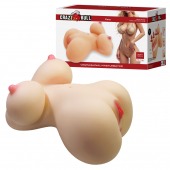 Телесный мастурбатор-торс Fiona - Baile - в Брянске купить с доставкой