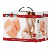 Телесный мастурбатор Liora с вибрацией - Baile - в Брянске купить с доставкой