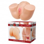 Телесный мастурбатор Olivia с 2 любовными отверстиями - Baile - в Брянске купить с доставкой