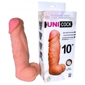 Фаллическая насадка Харнесс UNICOCK 10  - 25 см. - LOVETOY (А-Полимер) купить в Брянске с доставкой в Orgasmix.ru Фаллическая насадка Харнесс UNICOCK 10  - 25 см. - LOVETOY (А-Полимер) - купить с доставкой в Брянске